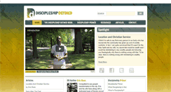 Desktop Screenshot of discipleshipdefined.com